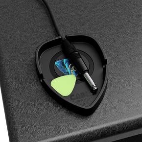 Cable Cup Pick Holder & Cable Rest | Convenient Microsuction Amp Top Pick Tray - Organize Your Picks and Cables | Pick Shape