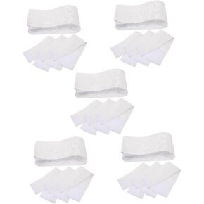 BESPORTBLE 20 Pcs Soccer Captain Armband Youth Soccer Armbands DIY Arm Bands Football Captain Arm Bands Sport Player Band Football Captain Bands Band Soccer Multipurpose Nylon White Equipment