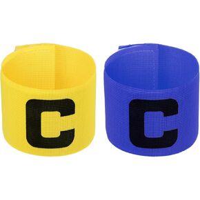 PATIKIL Captain's Armband, Set Elastic Arm Band for Soccer Team Training