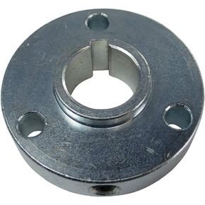 Hub, Steel, 2-1/8" OD, 3/4" Bore, 1/2" Thick, 3/16" Keyway, 3 Hole On 1-11/16" Bolt Circle, (P5256 Pattern)