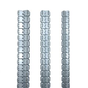 17.5’’ Conveyor belt staple fasteners with hinge pin 2 pairs in a box staple lacing MR3S(for belt thickness 5-6mm)