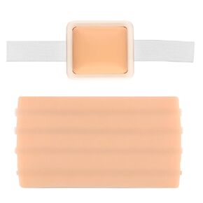 Medarchitect Venipuncture IV Injection Training Pad Model with 4 Veins Imbedded and 3 Skin Layers for Medical Students Doctors Nurses Practice