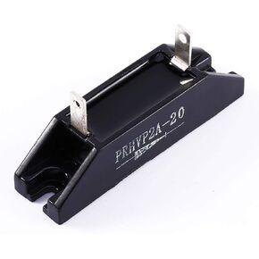 DEWIN High Voltage Diode Rectifier, 20KV 2A Diode Bridge Rectifier, High Voltage Diode PRHVP2A-20 Single Phase Rectifier Low Leakage Current