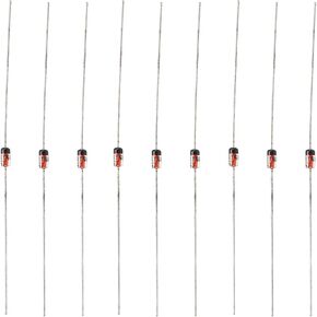 Fast Switching Diode, Pack of 500 Aluminium + Silicone Portable 1N4148 Small Fast Switching Diodes 200mA 100V Electronic Conponents Replacemnet, Diode Used in Circuits