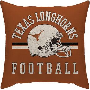 NCAA Helmet Logo Duck Cloth Décor Pillow Cover