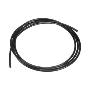 High-Performance Urethane Round Belting - [3.3ft(1m) Length x 3 mm Diameter] PU Transmission Belt Polyurethane Belt for Drive Transmission Use, Black