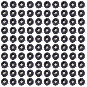 100 PCS Abrasive Buffing Wheels,1 inch Polishing Wheel Set for Proxxon Dremel Rotary Tool Accessory-1/8 Shank
