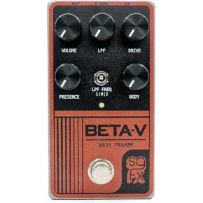SolidGoldFX BETA-V Bass Preamp Pedal