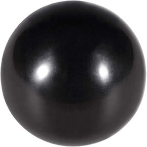 uxcell 4 Pcs Thermoset Ball Knob M8 Female Thread Machine Handle 30mm Diameter Smooth Rim Black