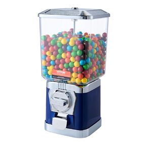 آلة VEVOR Gumball للأطفال، آلة بيع منزلية بارتفاع 21 بوصة، موزع كرات نطاطة PS، تحمل 180 كبسولة، آلة علكة مستطيلة لمتاجر الألعاب، بنك Gumball يعمل بقطع النقود المعدنية، أحمر in Saudi Arabia
