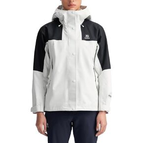KAILAS Women's Colorblock Hardshell Jacket Hooded Waterproof Ultralight 2L FILTER-TEC Rain Jacket for Hiking Travel