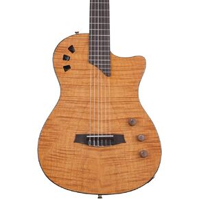 Cordoba Music Group Stage 6 String Semi-Hollow-Body Electric Guitar, Right, Natural Amber (99-750-0130)