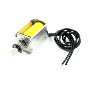 uxcell a14052800ux0914 Push Pull Type Open Frame Solenoid Electromagnet, 5V, 1 mm, 100 g, 2 mm, 50 g Force