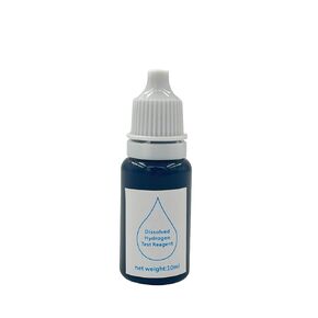 1Pack Dissolved Hydrogen Test Reagent Measuring Molecular Hydrogen Concentration in Water Blue Drops for Hydrogen Water Generator Bottle Hydrogen Machine