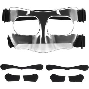 Nose Guard for Broken Nose,Sports Face Guard, Basketball Football Softball Training Face Shield Masks