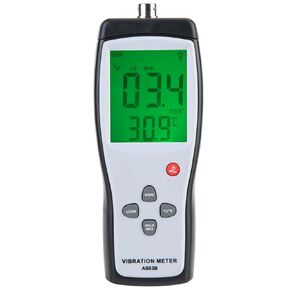 Vibration Analyzer Tester LCD Vibration Analyzer LCD Vibration Tester Meter Vibrometer Gauge Analyzer Vibration Tester AS63B analyze The input