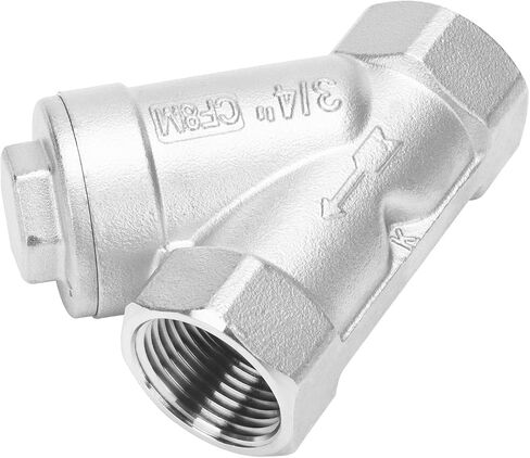 3/4 Inch Wye Strainer 100 Mesh Screen Filter Valve - 800 WOG SUS316 CF8M in Kuwait