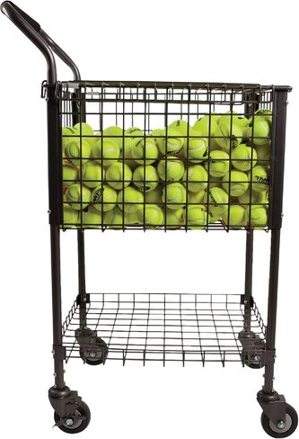 Gamma Sports Premium Tennis Teaching and Travel Carts - Unique Sports Equipment, Large Ball Capacity, Heavy Duty Designs, Ideal Training Court Accessories in Saudi Arabia