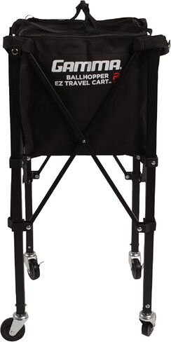 Gamma Sports Premium Tennis Teaching and Travel Carts - Unique Sports Equipment, Large Ball Capacity, Heavy Duty Designs, Ideal Training Court Accessories in Saudi Arabia