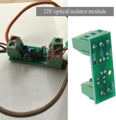 2 قطعة وحدة المعزل البصري الجهد إلى وحدة محول التيار المدخلات Optoisolator 12 فولت 80 كيلو هرتز 1 قناة PC817 EL817 معالجات PLC in Saudi Arabia