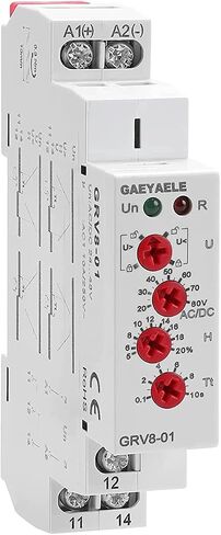 Voltage Protection Relay AC220V Over-Voltage and Under-Voltage Monitoring Relay(GRV8-02,A220) in Saudi Arabia