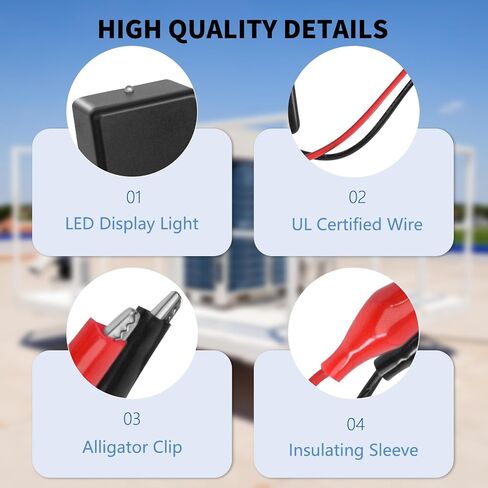 Fuse Popper HVAC، أدوات استكشاف أخطاء Briidea HVAC وإصلاحها مع الضوء، تستخدم لتحديد موقع الشورتات بسرعة في 24 دائرة تيار متردد، قابلة لإعادة الاستخدام in Saudi Arabia