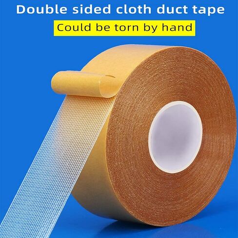 Double Sided Carpet Tape Heavy Duty,2 inch x 21.9 Yards,Rug Tape for Carpet Floor Hardwood Floors and Area Rugs, mats,Wall Hanging etc,Residue Free. in Saudi Arabia