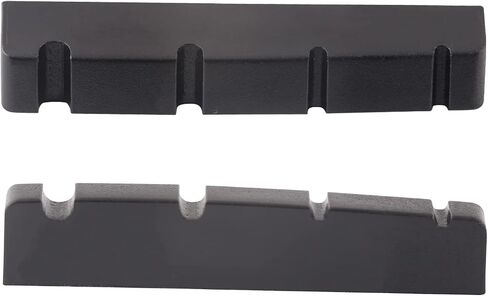 4 سلاسل من صامولة جيتار الجرافيت ذات الفتحات العلوية المتوافقة مع PB Bass Black 43 x 9 x 6mm مجموعة من قطعتين. in Saudi Arabia
