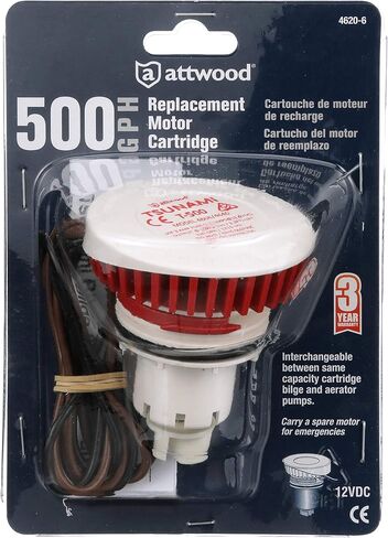 Attwood Tsunami Bilge Pump Replacement Motor Cartridge in Saudi Arabia