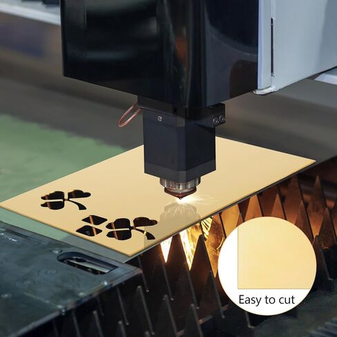 3 Pcs Brass Sheet, 6"×6" 18 Gauge(1mm) Thickness Brass Sheet Metal, No Scratches, Double-Side Film Attached Brass Plates, Thin Metal Sheets for Crafts DIY, Model Making, Repairs in Saudi Arabia
