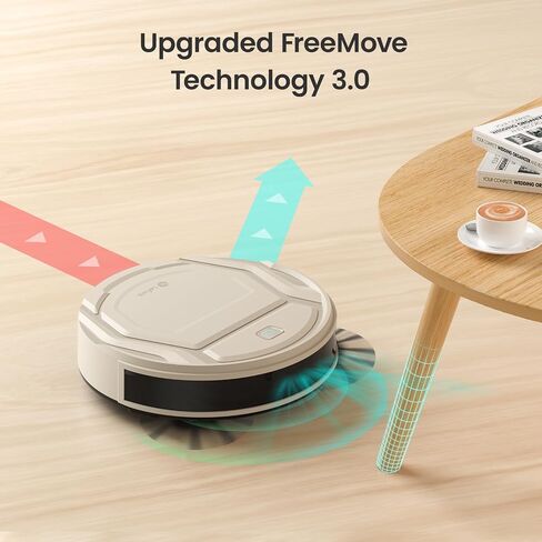 Lefant M210 Pro Robot Vacuum, 2200Pa Suction,120 Mins Runtime, Self-Charging Slim Robotic Vacuum Cleaner, APP/Voice/Remote Control, Works with Alexa, Ideal for Pet Hair,Low-Pile Carpet, Hard Floor in Saudi Arabia