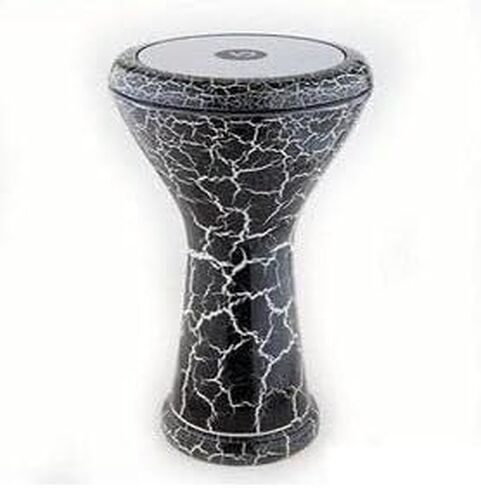 VD® Darbuka/Doumbek Cast Aluminum - Tuning Lugs & Rmvble Head (8 ½ in.) (Cracked Green) in Saudi Arabia