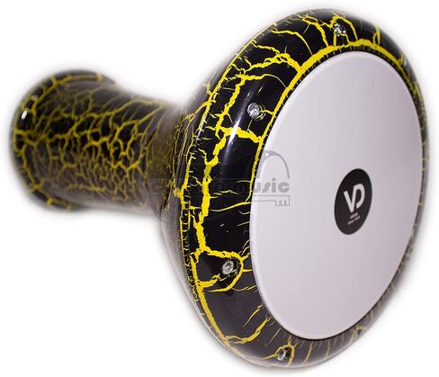 VD® Darbuka/Doumbek Cast Aluminum - Tuning Lugs & Rmvble Head (8 ½ in.) (Cracked Green) in Saudi Arabia
