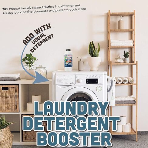 99% حمض بوريك نقي - شكل مسحوق ناعم (8 رطل) - قوة صناعية ممتازة H3BO3 - سطل مريح وسهل الفتح وقابل للإغلاق in Kuwait