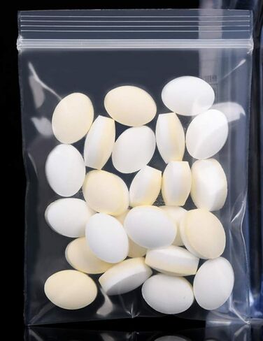 Small Plastic Bags, Mini Tiny Bags, Thick, Clear, 8mil(two sides), 2"×2.4", 150PCS, Jewelry Bags, Pill Pouch, Food Storage Bags, Earring Bags, Plastic Packaging Bags, Grocery Bags in Saudi Arabia
