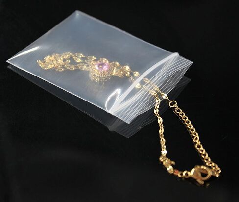 Small Plastic Bags, Mini Tiny Bags, Thick, Clear, 8mil(two sides), 2"×2.4", 150PCS, Jewelry Bags, Pill Pouch, Food Storage Bags, Earring Bags, Plastic Packaging Bags, Grocery Bags in Saudi Arabia