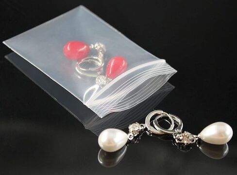 Small Plastic Bags, Mini Tiny Bags, Thick, Clear, 8mil(two sides), 2"×2.4", 150PCS, Jewelry Bags, Pill Pouch, Food Storage Bags, Earring Bags, Plastic Packaging Bags, Grocery Bags in Saudi Arabia
