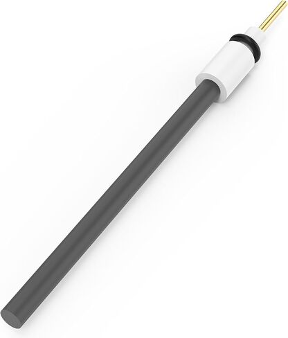 Graphite Rod Electrode, 99.95% Purity Graphite Electrode Cathode Working Electrode with PTFE Adapter for Electrolytic Cell, 6 mm Diameter, 90 mm Length in Saudi Arabia