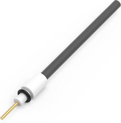Graphite Rod Electrode, 99.95% Purity Graphite Electrode Cathode Working Electrode with PTFE Adapter for Electrolytic Cell, 6 mm Diameter, 90 mm Length in Saudi Arabia