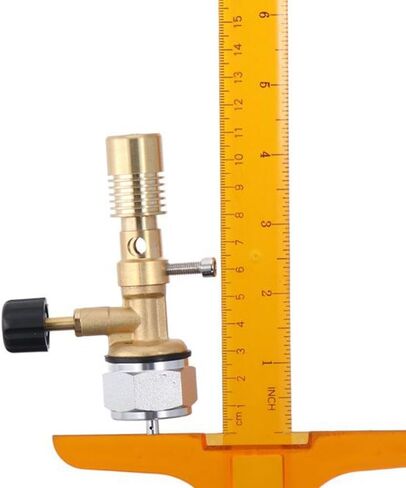 FEIYING Bunsen Burners Brass Lab Brass Propane Fuel Cylinder Gas Cylinder Lamp Gas and Air Adjustment Spray Lamp Fishing in Kuwait