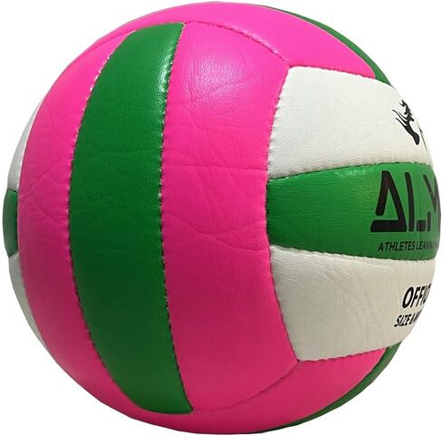 Almos Training Volleyball | Green/Turquoise | Indoor Outdoor Volleyballs Sports Training Game Play Ball for Professionals| Adult | Official size in Saudi Arabia