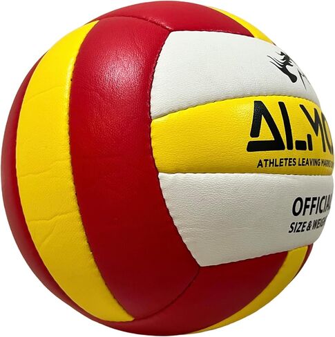Almos Training Volleyball | Green/Turquoise | Indoor Outdoor Volleyballs Sports Training Game Play Ball for Professionals| Adult | Official size in Saudi Arabia