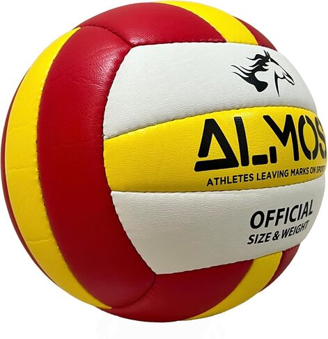 Almos Training Volleyball | Green/Turquoise | Indoor Outdoor Volleyballs Sports Training Game Play Ball for Professionals| Adult | Official size in Saudi Arabia