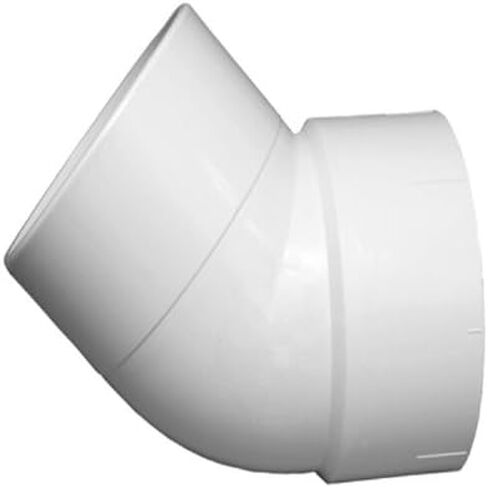 Charlotte Pipe Street Elbow PVC Dwv 1-1/2" 45 Deg. Schedule 40 in Saudi Arabia