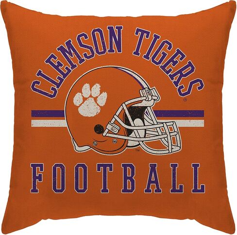 NCAA Helmet Logo Duck Cloth Décor Pillow Cover in Saudi Arabia