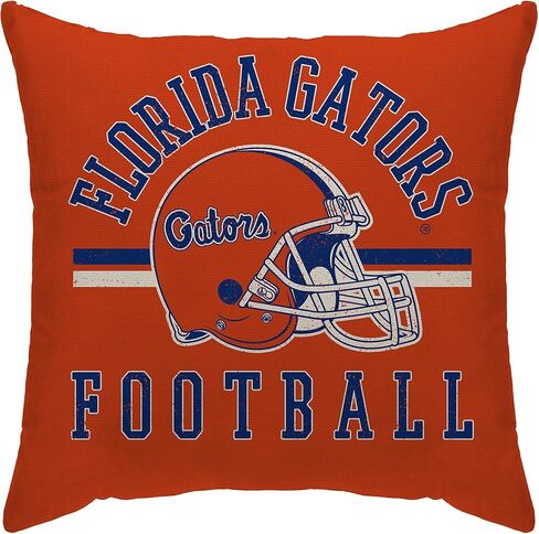 NCAA Helmet Logo Duck Cloth Décor Pillow Cover in Saudi Arabia