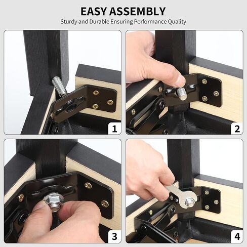 مقعد بيانو مزدوج/ثنائي قابل للتعديل، كرسي بيانو من الخشب الصلب، مقعد بيانو مقاوم للماء مع مساحة تخزين لكتب الموسيقى ووسادة جلدية، مقعد بيانو عالي التحمل للوحة المفاتيح البيانو in Kuwait