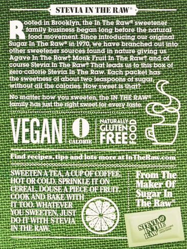 Stevia In The Raw 50 Count Box (Pack of 1) , 1.75 ounce each in Saudi Arabia