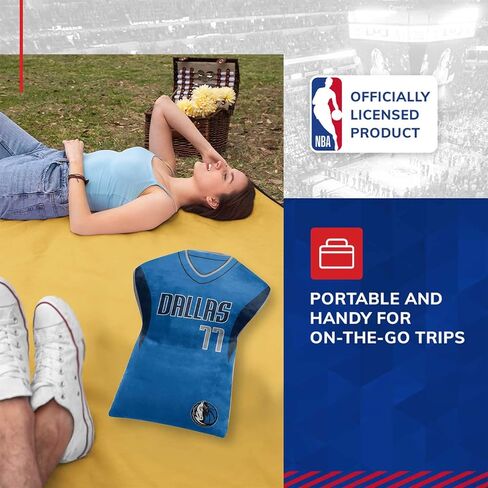 Northwest NBA Travel Luka Doncic Jersey Cloud Pillow Bedding Accessories (Dallas Mavericks - Blue) in Saudi Arabia