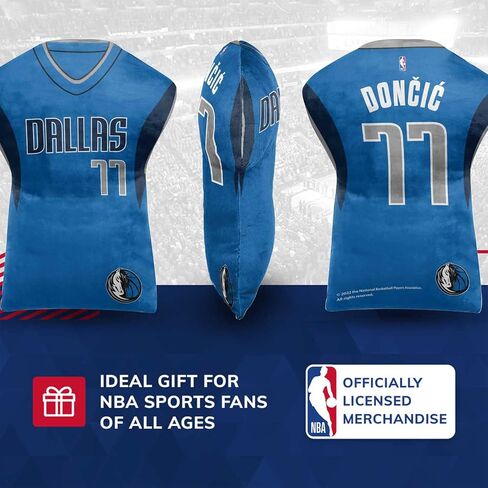 Northwest NBA Travel Luka Doncic Jersey Cloud Pillow Bedding Accessories (Dallas Mavericks - Blue) in Saudi Arabia